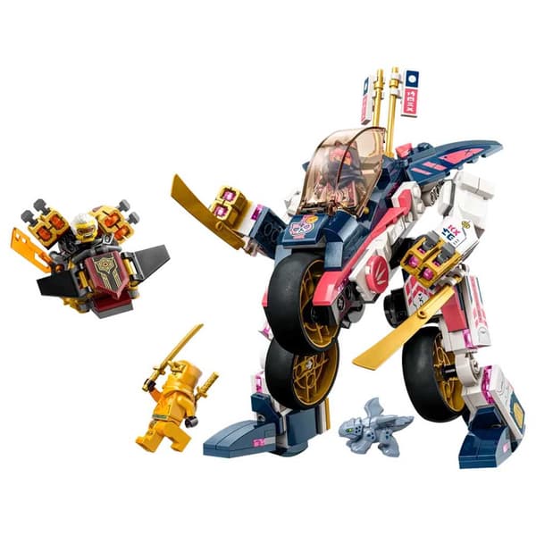 Lego Racing Motorcykel I Syster Meca Transformable Flerfärgad