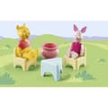 Miniatyrbillede 6 af 7: Playmobil Træhus Konstruktion Spil 1.2.3 & Disney: Winnie The Pooh & Piglet Flerfarvet