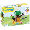 Miniatyrbillede 2 af 7: Playmobil Træhus Konstruktion Spil 1.2.3 & Disney: Winnie The Pooh & Piglet Flerfarvet