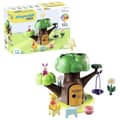 Miniatyrbillede 1 af 7: Playmobil Træhus Konstruktion Spil 1.2.3 & Disney: Winnie The Pooh & Piglet Flerfarvet