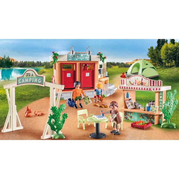 Playmobil Konstruktionsspel Camping Flerfärgad