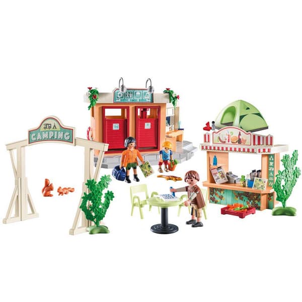 Playmobil Konstruktionsspel Camping Flerfärgad
