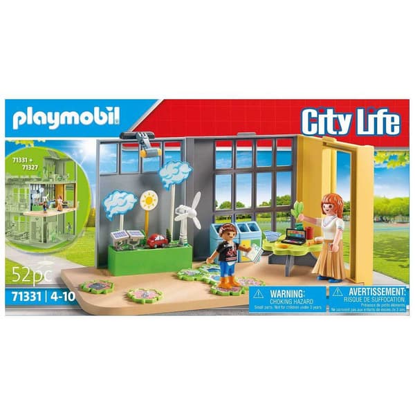 Playmobil Klimatologisk Klasseværelseskonstruktionsspil Transparent