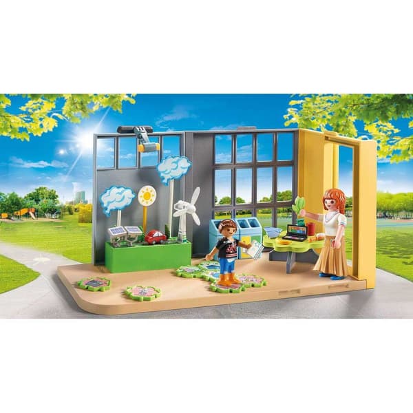 Playmobil Klimatologisk Klasseværelseskonstruktionsspil Transparent