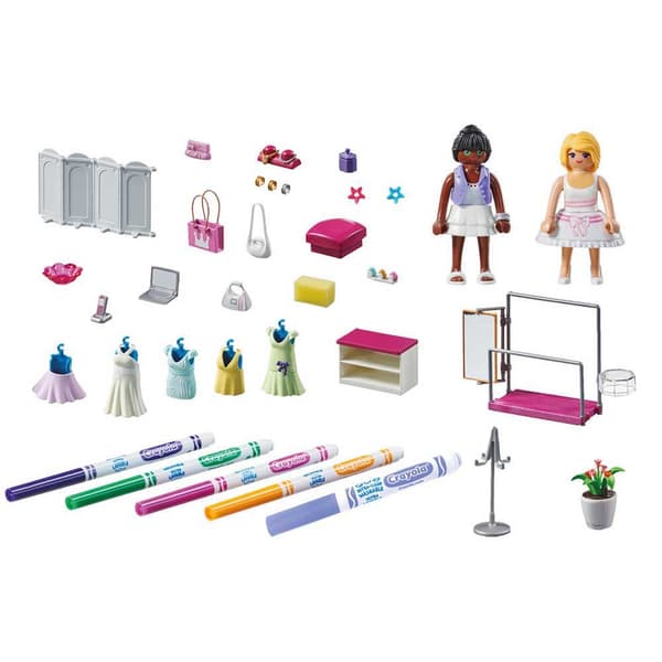 Playmobil Byggeri Spil Backstage Rosa