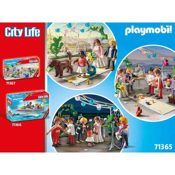 Playmobil Konstruktionsspil Til Bryllupsfest Flerfarvet