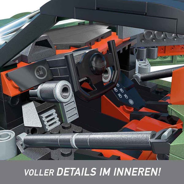 Mega Bloks Hot Wheels Aston Martin Vulcan Grøn