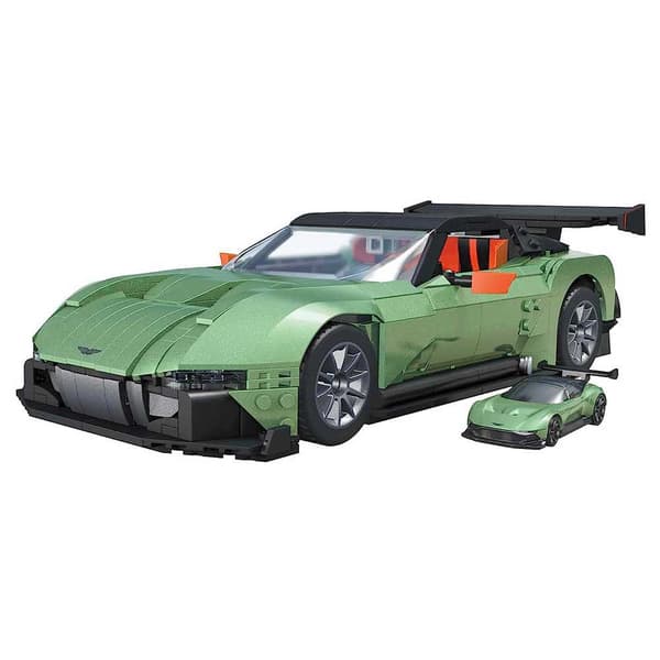 Mega Bloks Hot Wheels Aston Martin Vulcan Grøn