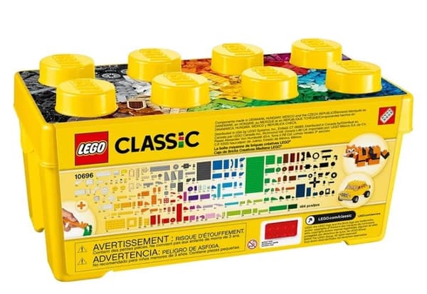 Lego Classic 10696 kreativa block medium box