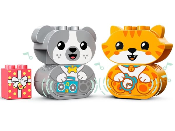 LEGO DUPLO 10977 Min første hvalp og killing med lyde