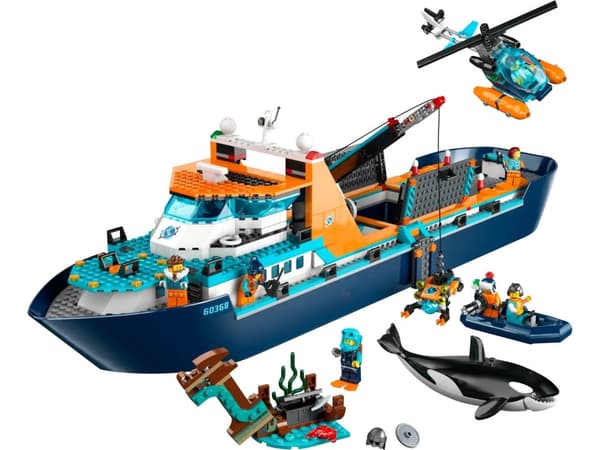 LEGO CITY 60368 ARCTIC EXPLORER SHIP