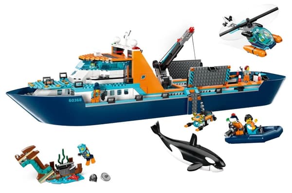 LEGO CITY 60368 ARCTIC EXPLORER SHIP