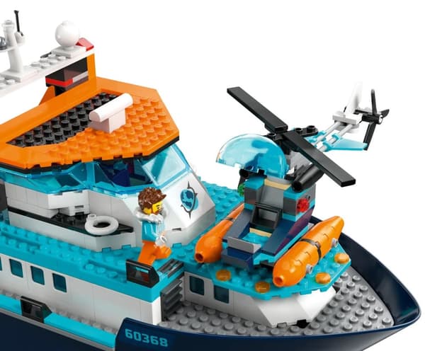 LEGO CITY 60368 ARCTIC EXPLORER SHIP