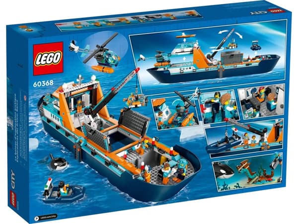 LEGO CITY 60368 ARCTIC EXPLORER SHIP