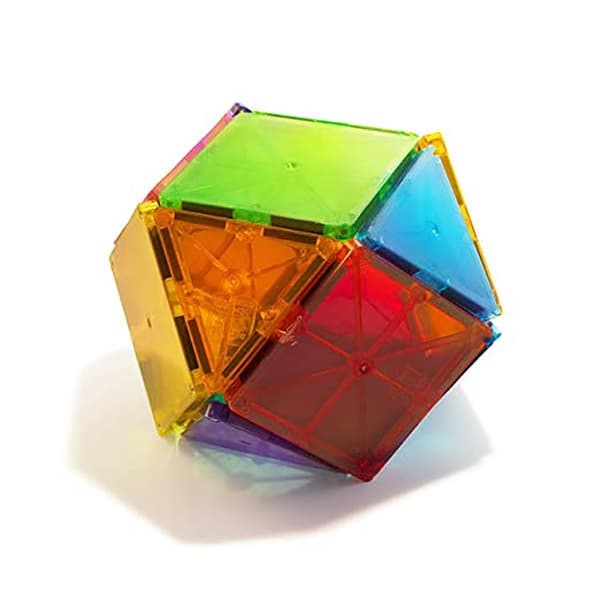 32st Magnetiska Byggklossar - MagnetiskaPlatto - Pedagogisk Leksaker - Magnetiska byggstenar
