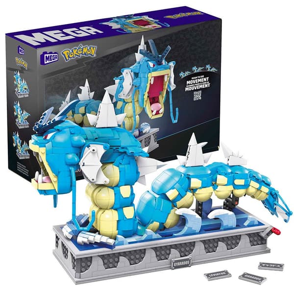 Mega Pokémon Kinetic Gyarados Flerfarvet