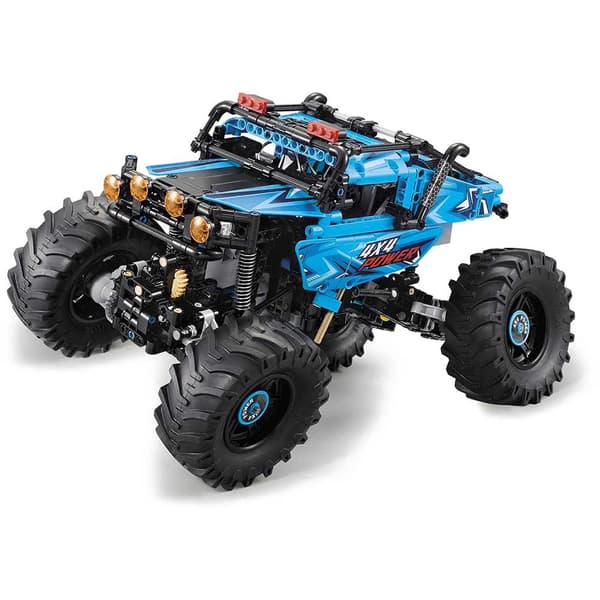 Deqube Monster Truck 4x4 Rc 699 Kappaleita Peli 699 Kappaleita Monivärinen