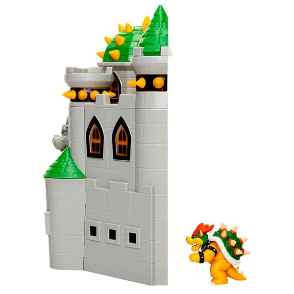 Jakks Pacific Bowser´s Castle Mario Bros Deluxe Gylden