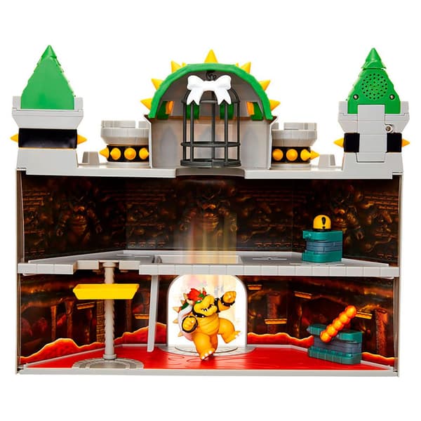 Jakks Pacific Bowser´s Castle Mario Bros Deluxe Gylden