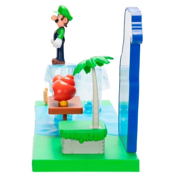 Jakks Pacific Sparkling Waters Lekset Super Mario Bros 6 Centimeter Grönt