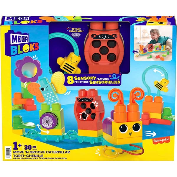 Mega Bloks Orgua Juna Keltainen