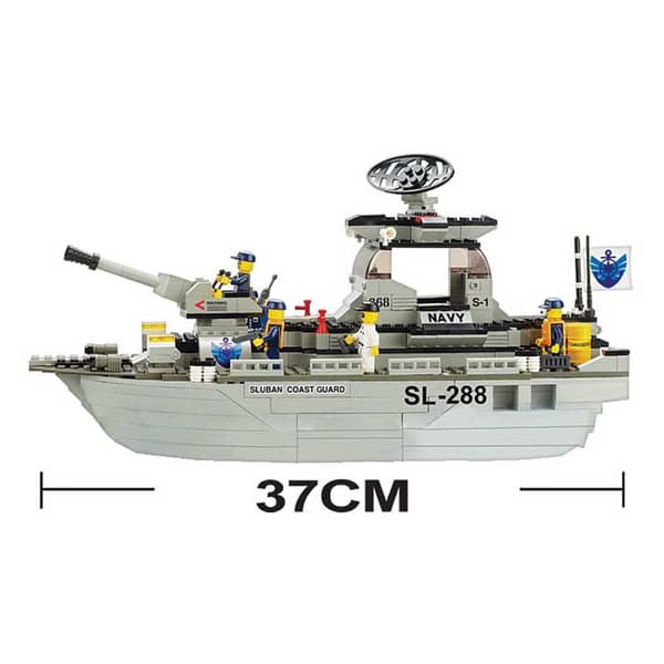 Sluban Marin Army 449 Bitar Silver