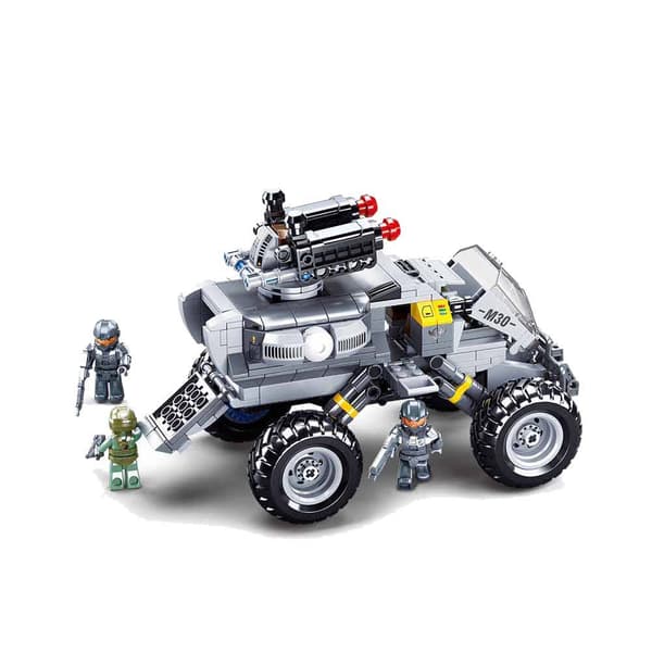 Sluban Atomic Storm Fire Rain Infantry 545 Stykker Søvfarvet