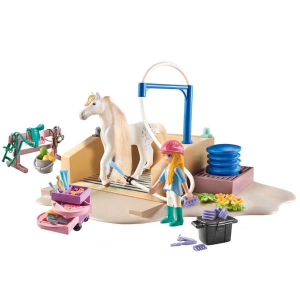Playmobil Rengøringssæt Med Og Lions Construction Game Isabella Flerfarvet