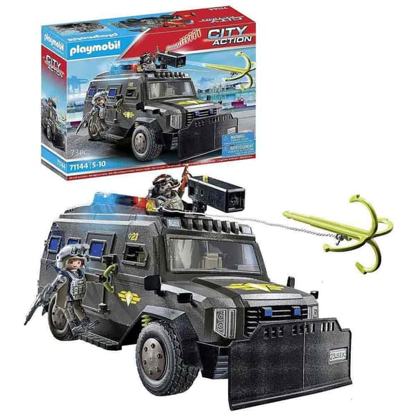 Playmobil Special Forces Suv Vehicle Construction Game Transparent
