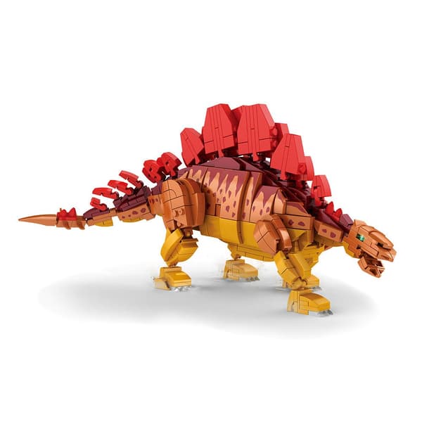 Giros Rakennuspeli Dino Stegosaurus Punainen