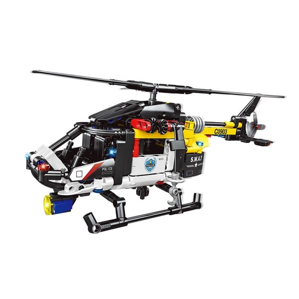 Giros Helikopter Swat Konstruktion Spil Technic Søvfarvet