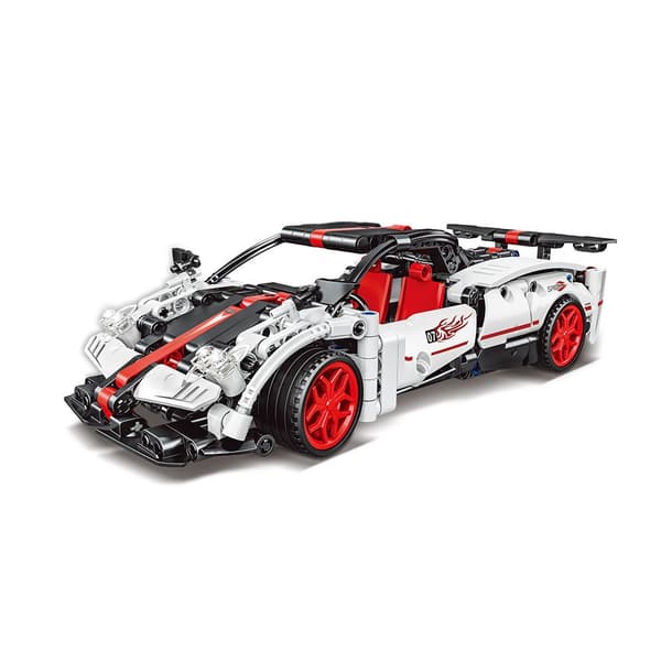 Giros Byggeri Spil Technic Racing Car Pullback Søvfarvet