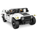 Miniatyrbillede 1 af 5: Deqube 1:12 Humvee Off-road 1386 Stykker Spil Konstruktion Flerfarvet