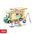 Miniatyrbillede 1 af 5: Sluban Vinter Caravaning Girls Dream 314 Stykker Gylden