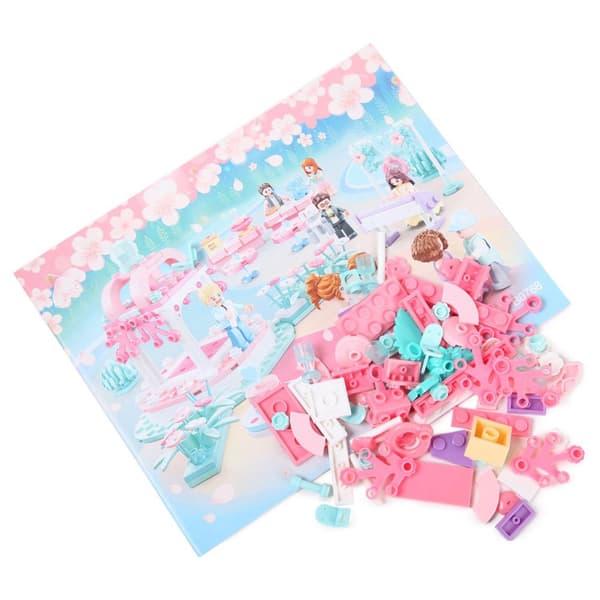 Sluban Brylluppet Girls Dream 353 Stykker Konstruktion Spil Rosa
