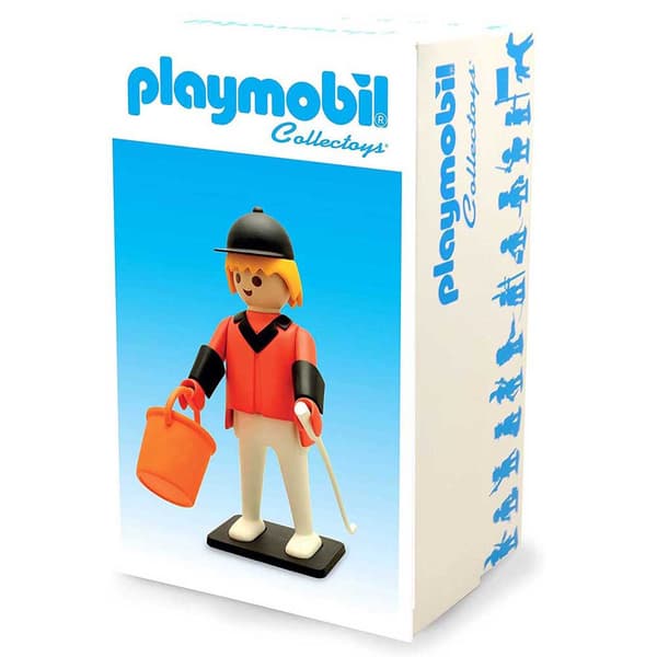 Plastoy Ryttare Konstruktionsspel 25 Cm Orange