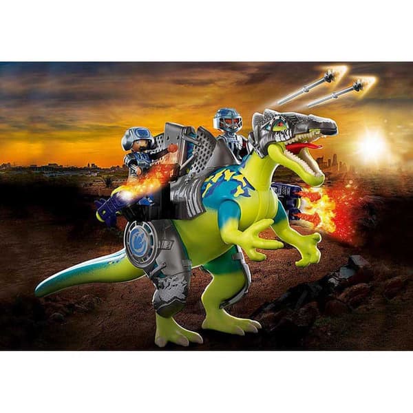 Playmobil Spinosaurus: Dobbelt Forsvarskraft 70625 Flerfarvet