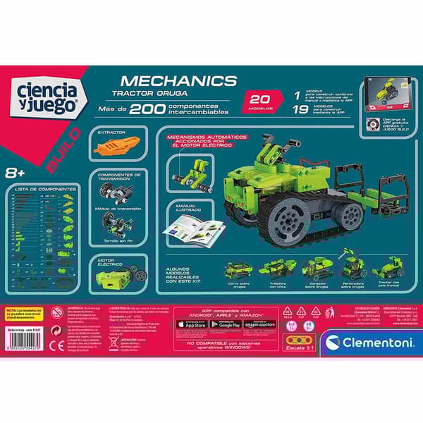 Clementoni Larve Tractor Flerfarvet 8-11 Years