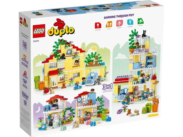 LEGO DUPLO 10994 3IN1 PERHEKOTO