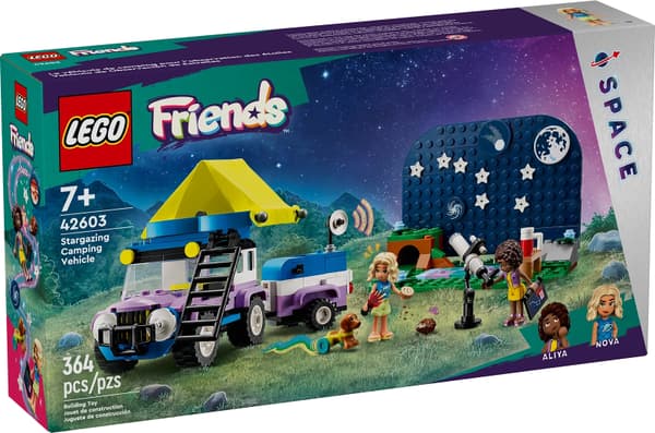 LEGO 42603 Retkeilyauto tähtien katseluun