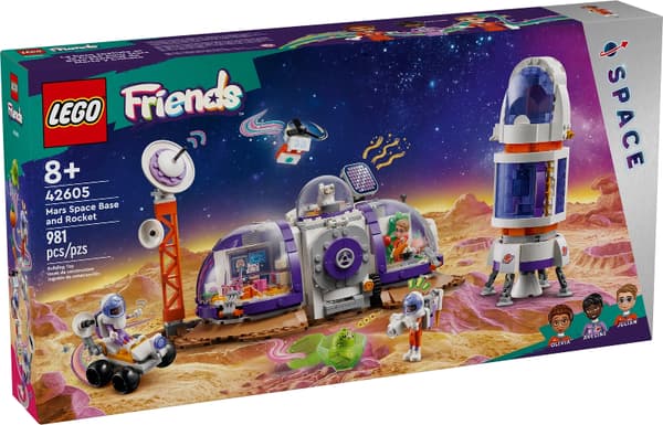 LEGO 42605 Mars-rumbase og raket