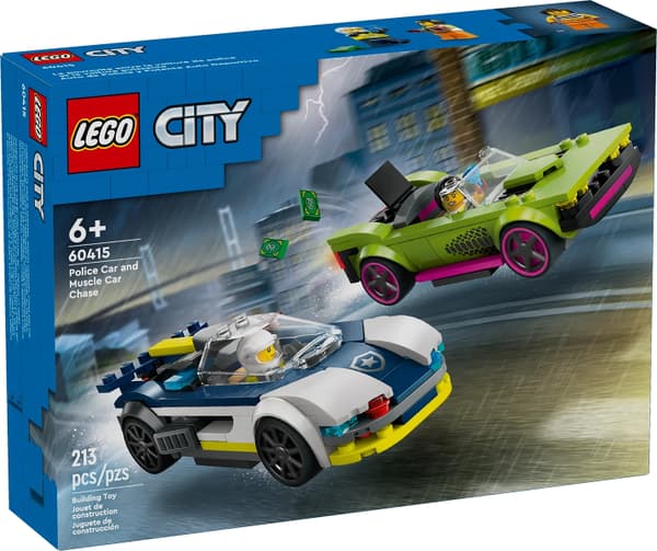LEGO 60415 Biljagt med politi og muskelbil