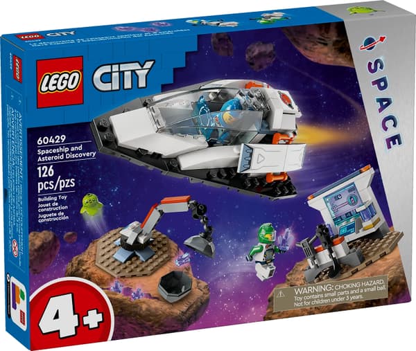 LEGO 60429 Rymdskepp och asteroidupptäckt