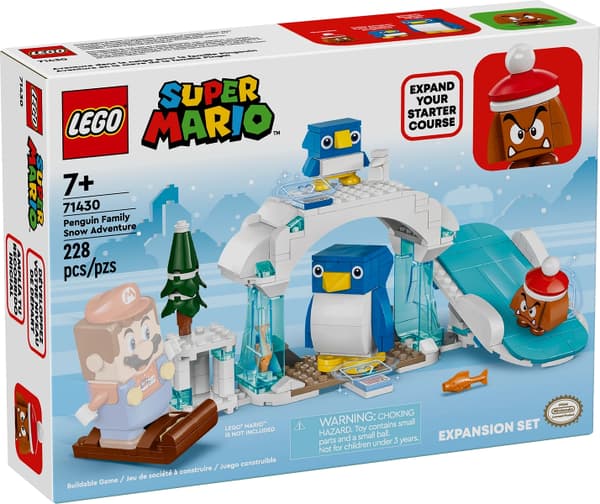 LEGO 71430 Penguinfamiljens snöäventyr – Expansionsset