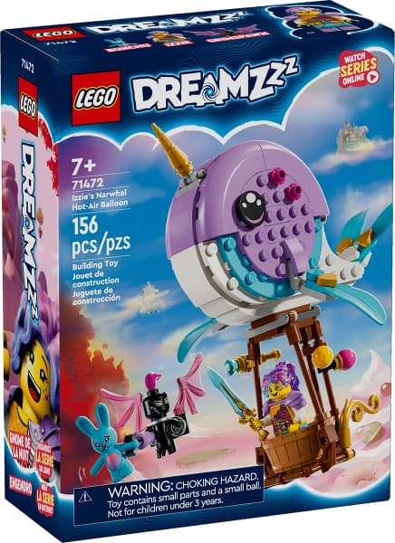 LEGO 71472 Izzies narhvalsluftballon