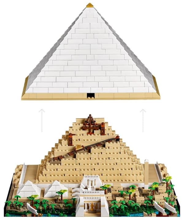 LEGO ARCHITECTURE 21058 STORA PYRAMID I GIZA