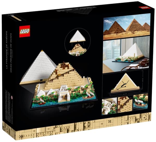 LEGO ARCHITECTURE 21058 STORA PYRAMID I GIZA