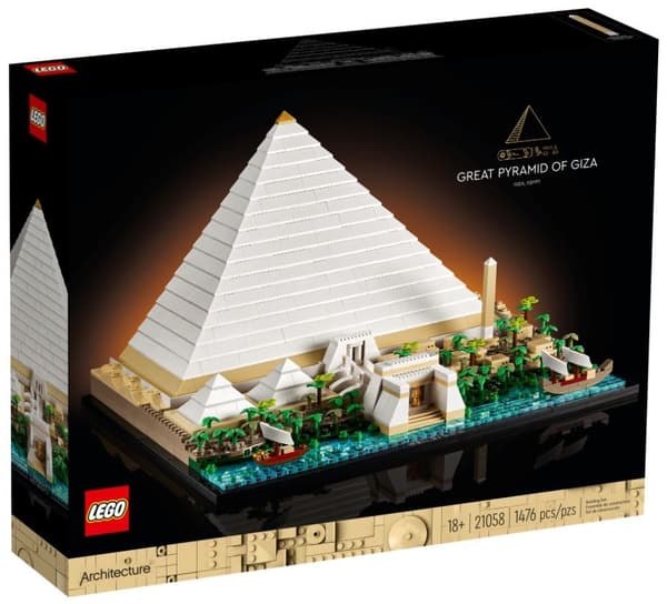 LEGO ARCHITECTURE 21058 STORA PYRAMID I GIZA