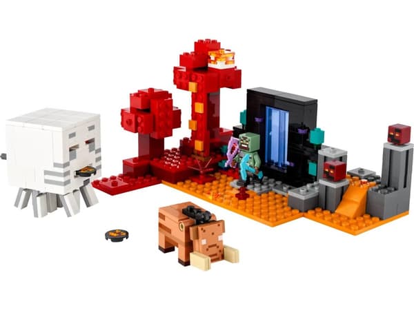 LEGO MINECRAFT 21255 NETHER PORTAL EXPEDITION
