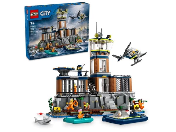 LEGO CITY 60419 POLISFÄNGELSEÖ